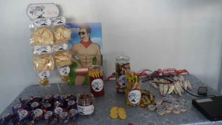 Mi mesa de dulces