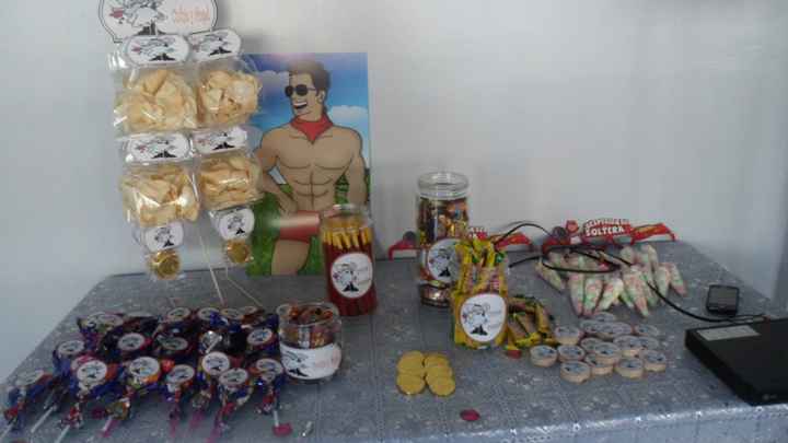 mesa de dulces