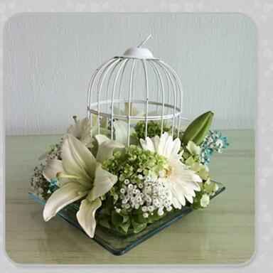 Arreglos de mesa con flores naturales - 10