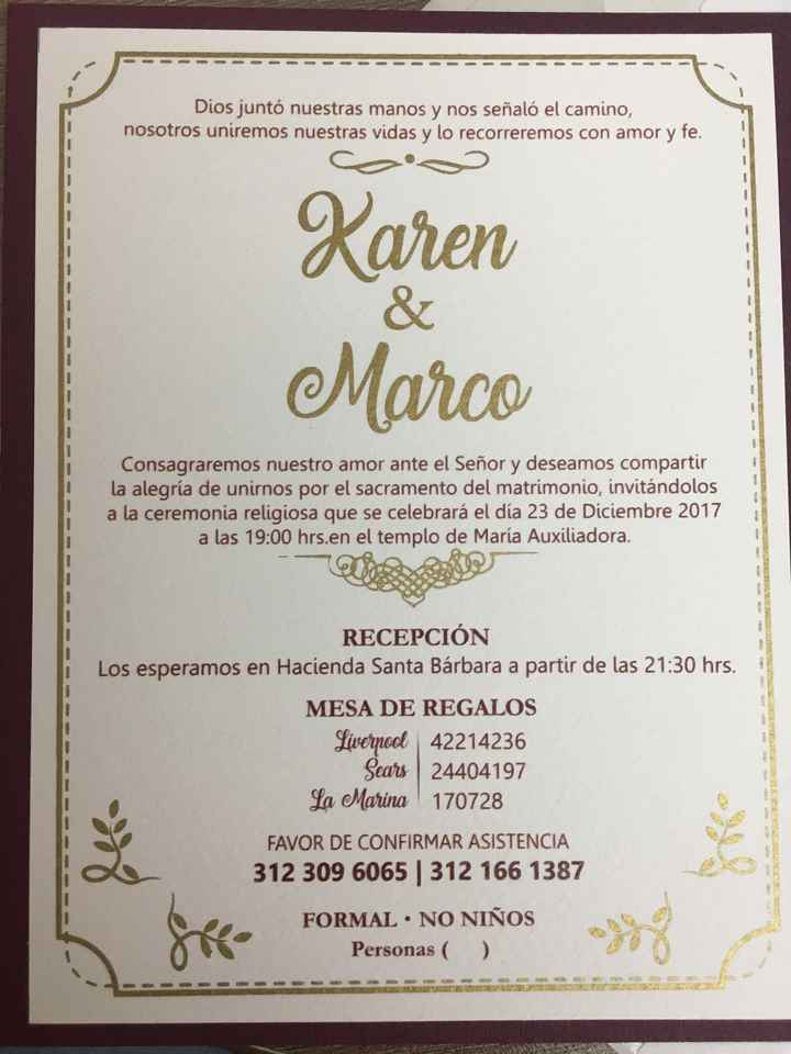  Invitaciones de Boda 💞💕 - 4