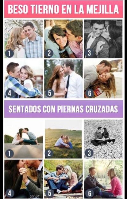 Poses para la sesión de fotos save the date! - 7