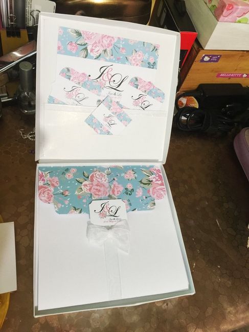 Por fin mis invitaciones/cajitas!!!! - 2