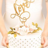 Mi cake toper diy - 2