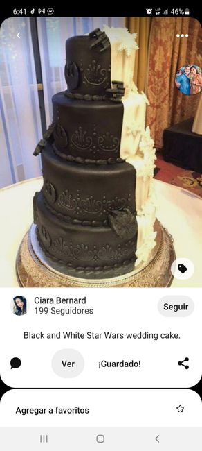 ¿Ya tienen el pastel para su boda?✅ o ❌ 1