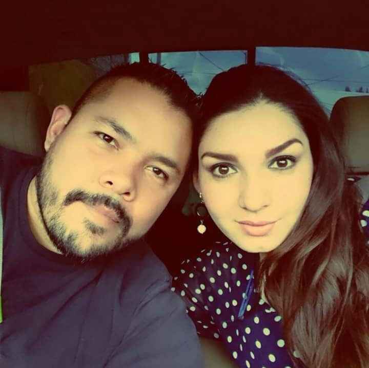 CON MI BEBE HERMOSO EL HOMBRE DE MI VIDA.