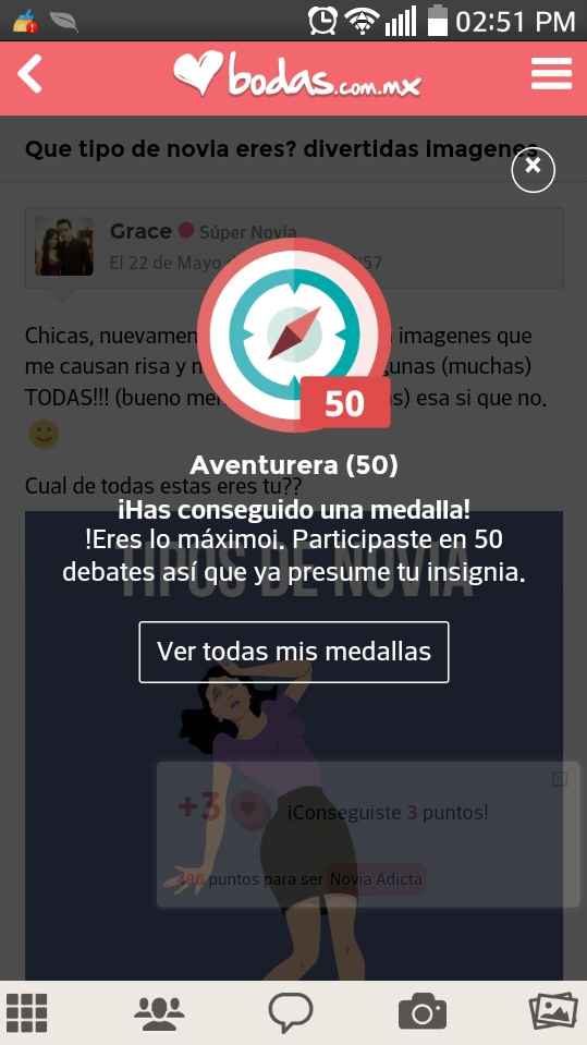 Medalla y feliz - 1