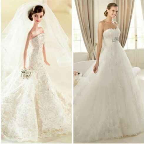 Mi look novia barbie bel - 1