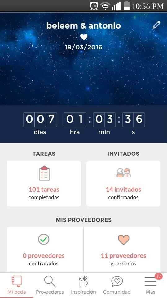 Mi contador aparecio asi - 1