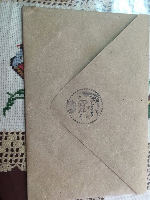 con el sellito que mandé hacer