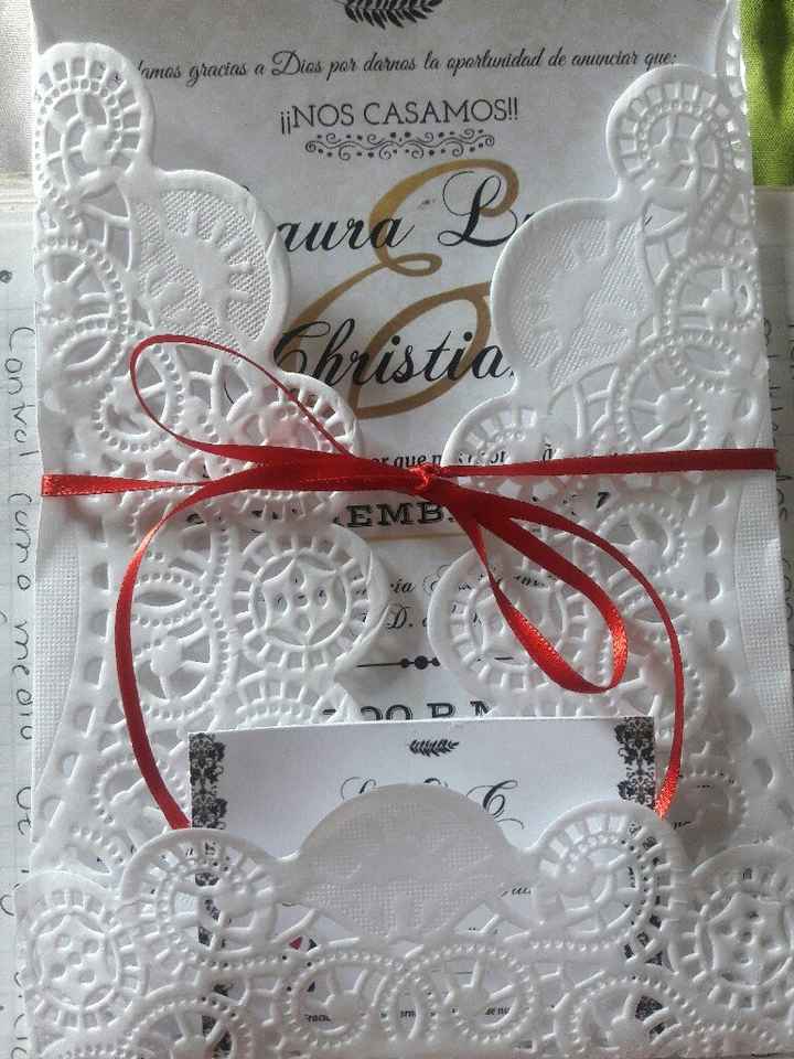 Mis invitaciones diy😍 - 3