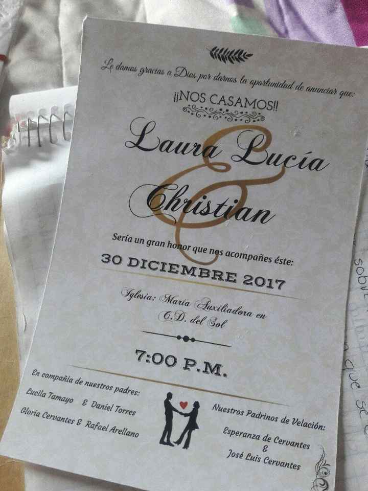 Mis invitaciones diy😍 - 5