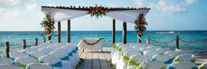 Altares para boda en playa - 2