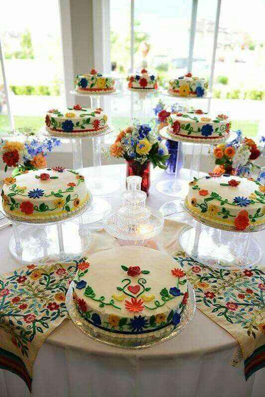 Pasteles temática mexicana - 5