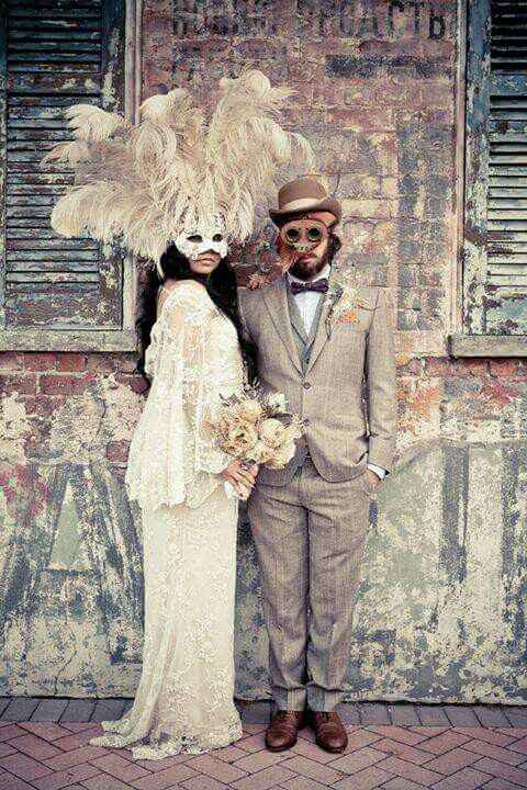  Antifaces para novios😎 - 9