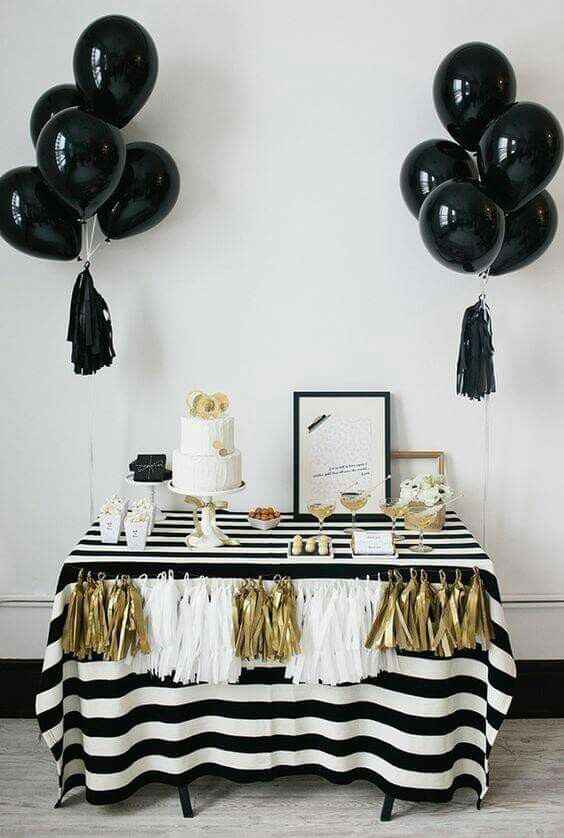  Mesa de postres en Dorado❤ - 6