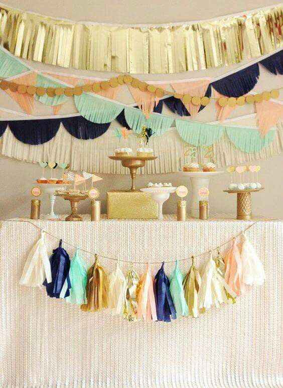  Mesa de postres en Dorado❤ - 14