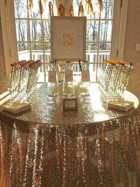  Mesa de postres en Dorado❤ - 23