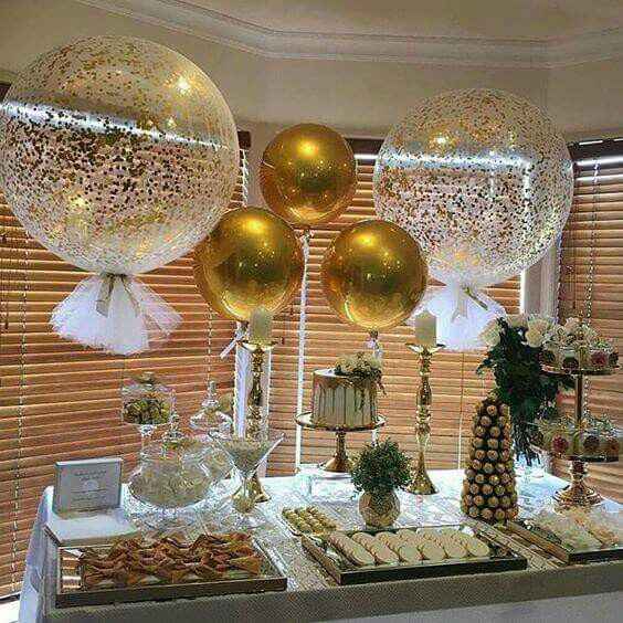  Mesa de postres en Dorado❤ - 26