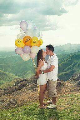 Ideas save the date con globos❤ - 10