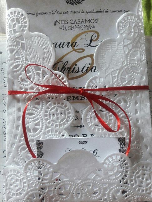 Mis invitaciones diy😍 - 3