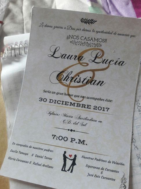 Mis invitaciones diy😍 - 5