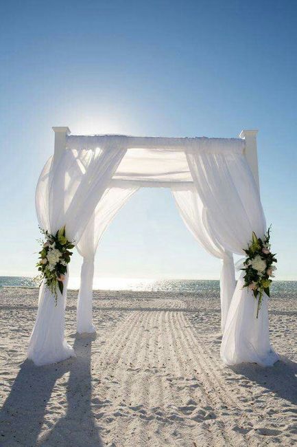 Altares para boda en playa - 13