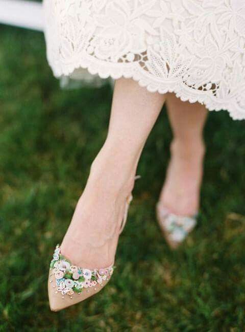 Zapatillas de flores🌹🏵💐🌸🌻🌷 - 6