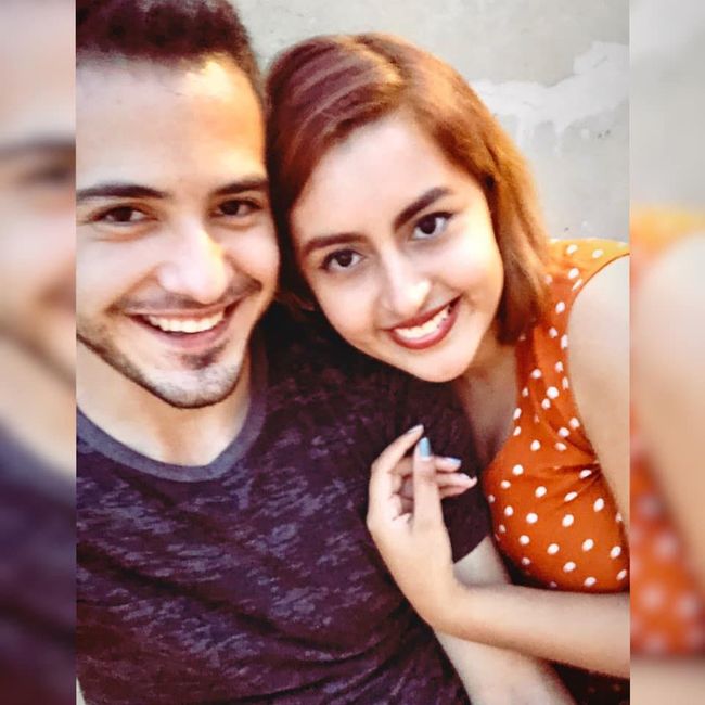 ¿Cuál fue la primera foto en pareja que subieron a las redes sociales? 8