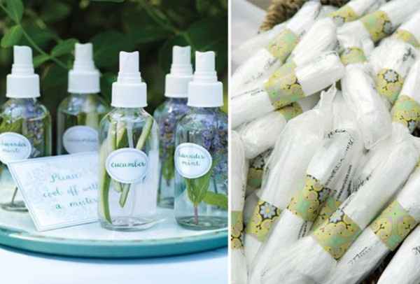 2. Toallitas húmedas y spray refrescante para la cara