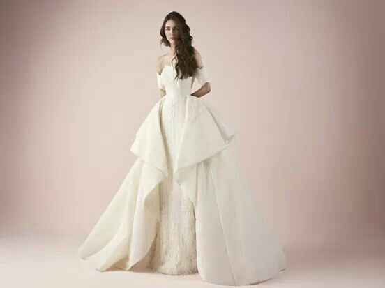 Colección de vestidos de novia 2018, del diseñador libanés saiid kobeisy. - 2