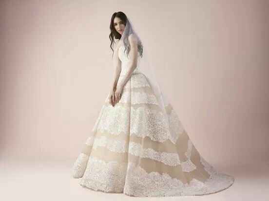 Colección de vestidos de novia 2018, del diseñador libanés saiid kobeisy. - 12