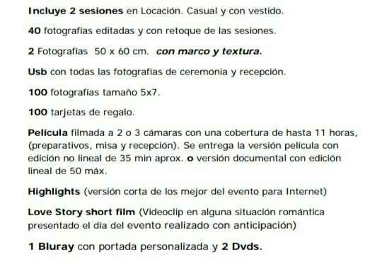 ¿Qué te incluye tu paquete de fotografía? 📷 - 1