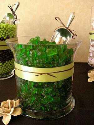 Mesa de dulces verde manzana con amarillo!!! - 4