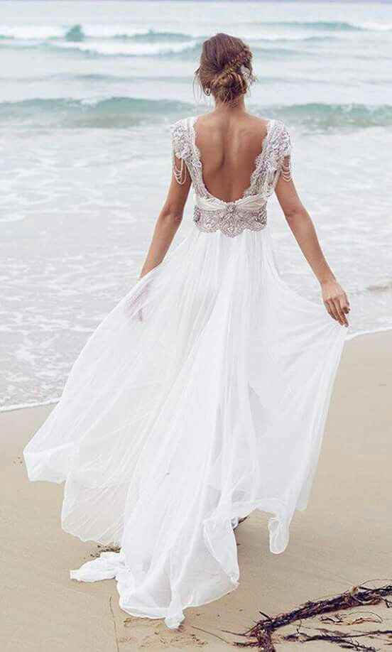 Vestidos de novia para la playa. - 8
