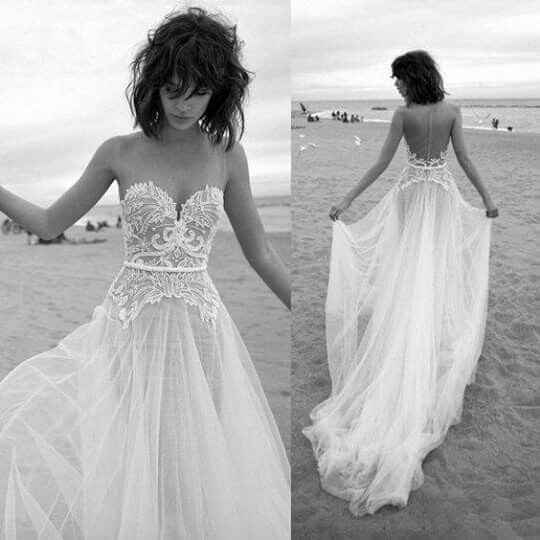Vestidos de novia para la playa. - 15