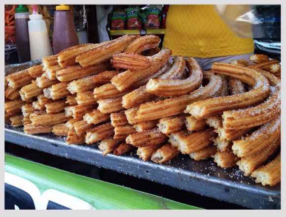 Vamos a llevar al señor de los churros 