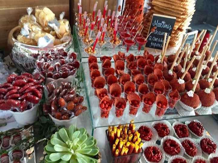 Y habrá mesa de dulces salados jajaja