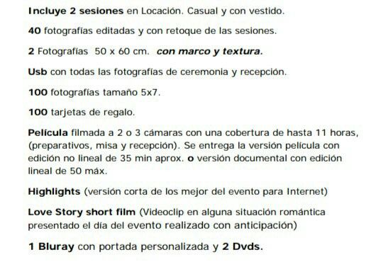 ¿Qué te incluye tu paquete de fotografía? 📷 - 1