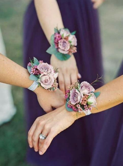 Corsage para las damas. - 2