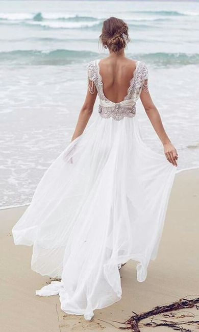 Vestidos de novia para la playa. - 8
