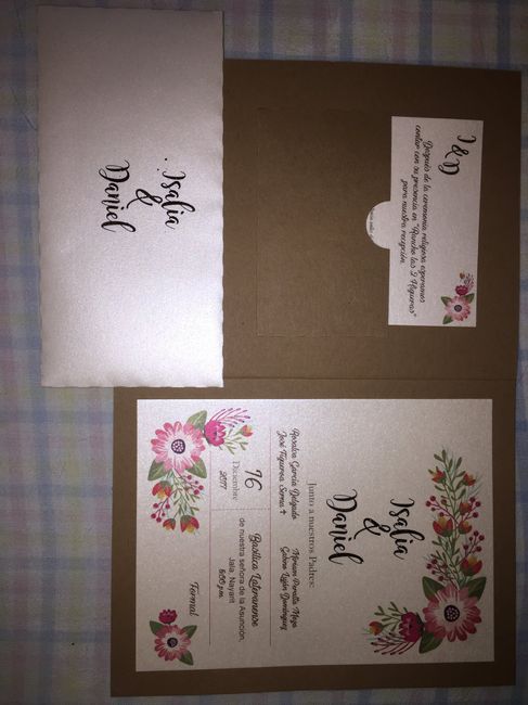 Invitaciones: resultado final 😂 - 1