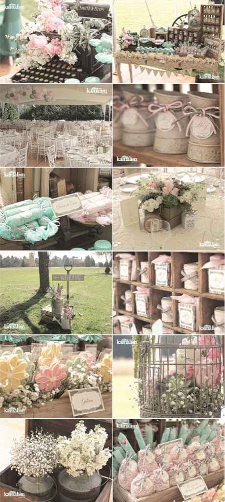 Boda vintage, ideas - 10
