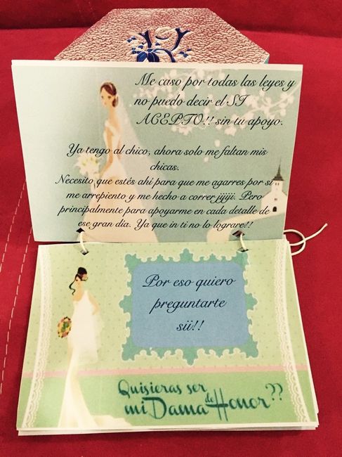 Invitaciones (cajitas) mis damas!! :) - 2