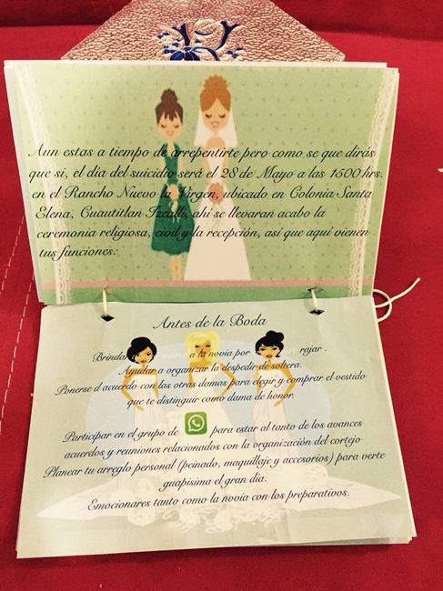 Invitaciones (cajitas) mis damas!! :) - 3