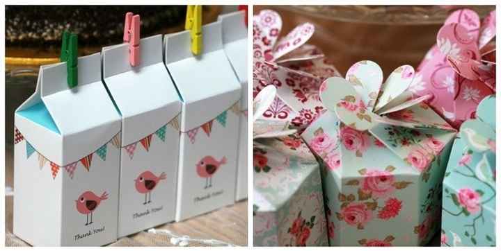 cajitas  personalisadascon dulces