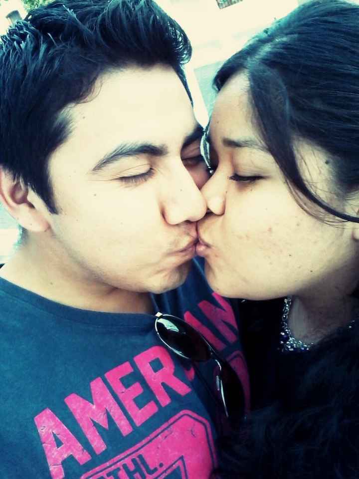 Foto del recuerdo (al abrir la mesa de regalos)