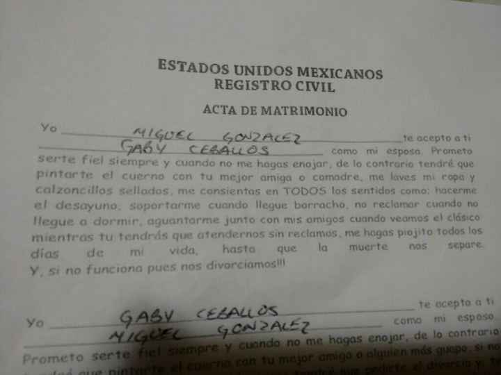 Aviso.... nuestra boda - 6