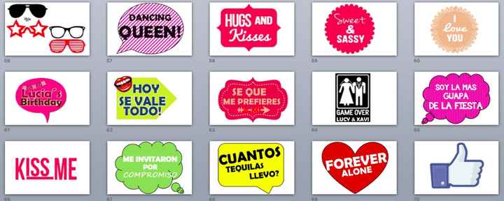 Letreros imprimibles 1