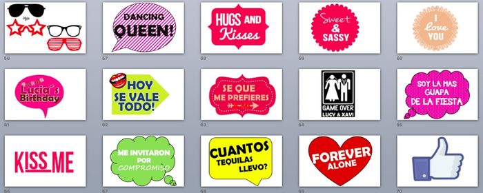 Letreros imprimibles 1
