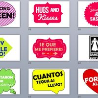 Letreros imprimibles 1